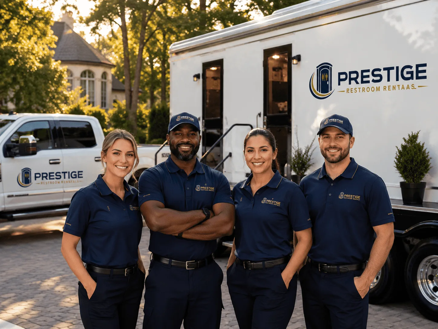 Trusted Luxury Portable Restrooms company in Gaston, OR